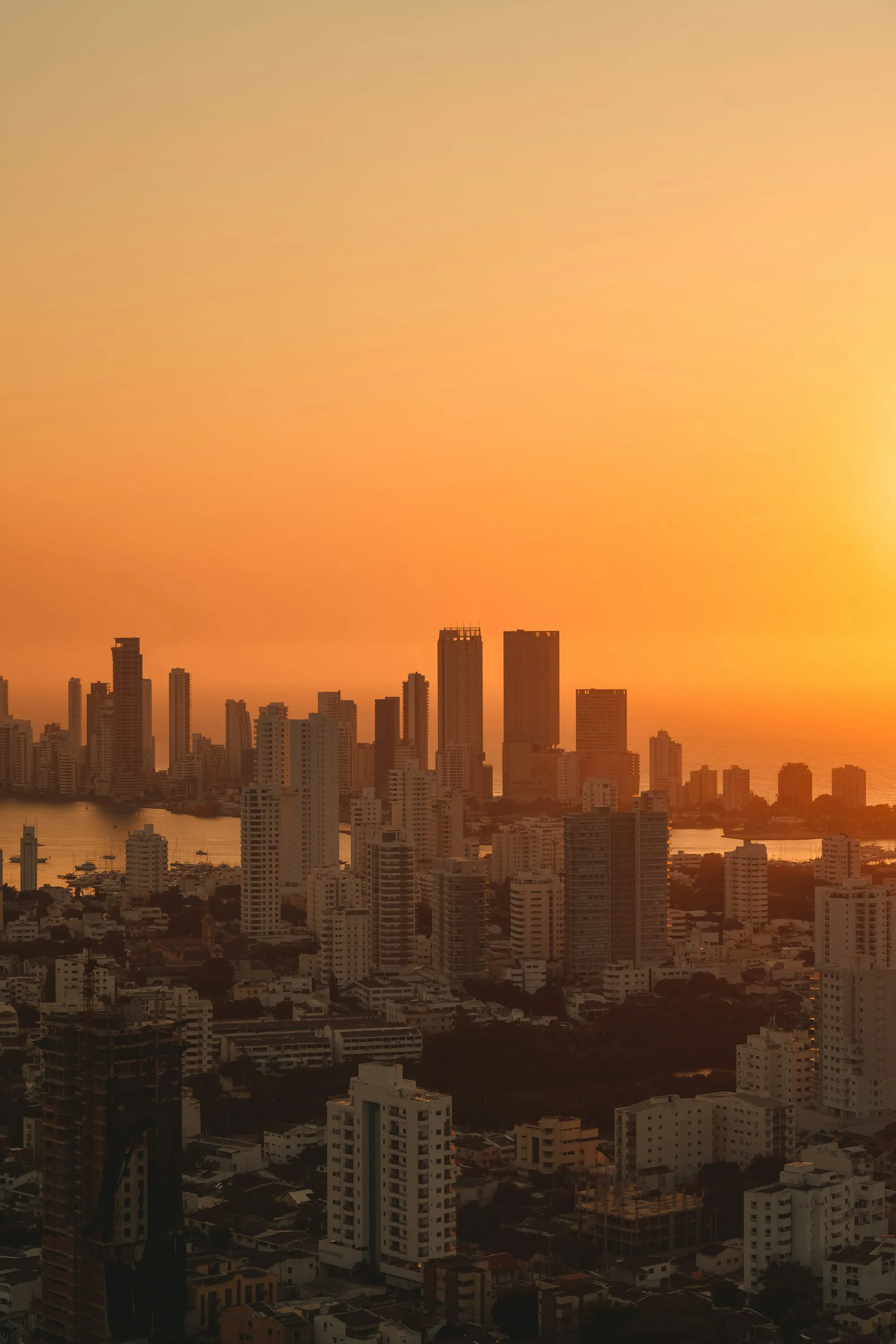 Cartagena at golden hour